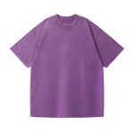 Meeste puuvillane T-s&auml;rk Solid Crew Neck L&uuml;hikeste Varrukatega Avara T-s&auml;rk Suvine Vintage Puhkuse T-s&auml;rk meestele Hingav Kerge Pehme Pullover Top 5XL