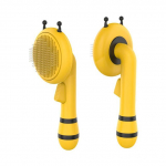 Mesilaste kassihari Massaažikassi kamm Isepuhastuv lemmikloomade hoolduskamm kassidele koertele eemaldab aluskarva sassis karva Lemmikloomatarvikud China