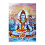 Prindid Moodne Seinakunst Modulaarne Pilt Kodu Dekoratsioon Abstraktne India Buddha Hindu Jumalad Issand Shiva Portree Maal Plakatid 21x30cm No Framed