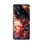 Coque Maniacase pour Oppo A16 One piece Luffy &eacute;nerv&eacute; art manga anime