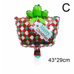 J&otilde;ulu&otilde;hupallid Cartoon Mini Alumiiniumfilm Peokaunistused