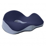 Ergonoomiline istmepadi hemorroidide istmepadi U-kujuline sabaluu survet leevendav m&auml;luvaht tugi, pehme seljavalu, aeglane tagasil&ouml;&ouml;k, mugav tumesinine v&auml;rv