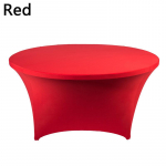 1 tk lauakate, &uuml;hev&auml;rviline lauamatt, &uuml;mmargune laudlina, elastne kokteililaua peotarvikute jaoks 36inches must