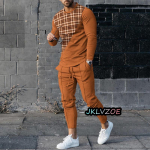 S&uuml;gis Meeste Spordidressid Vabaaja Pikkade Varrukatega T-s&auml;rk P&uuml;ksid Komplektid 2 tk Vintage Jooksu&uuml;likonnad Meeste Riided Jooksup&uuml;ksid R&otilde;ivad S