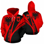 Albaania lipp Kaart Graafilised dressipluusid Uued pusad ja dressid Mood Spordi pulloverid Eagle 3D prinditud pusad Meeste Topid S
