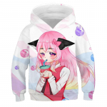 Anime Kapuutsiga Dressipluus Aphmau Merch Kapuutsiga Dressipluusid T&uuml;drukutele Kawaii Multifilm Dressipluusid Teismelistele 3D Prindiga Pulloverid Lasteriided Kevad S
