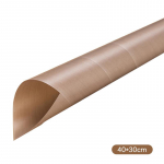 Tteflonmatt k&otilde;rge temperatuuriga &otilde;likangast k&uuml;psetusmatt Mittenakkuva k&uuml;psetus&otilde;li paber 40*30cm kohv