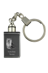 Yorkshire Terrier, Yorkie - Crystal key ring with dog photo, illuminated key ring, unique gift by Art-Dog brand