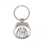 Dachshund Wire-haired, Wiener dog, Badger dog - keychain with a dog, keychain with a print, personalized pendant from the Art-Dog brand