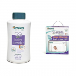 Himalaya Baby Powder, 700g & Himalaya Gentle Baby Wipes Mega Offer Pack (4N x 72's) Save Rs.101/-