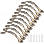 10 komplekti kapi t&otilde;mmatava k&auml;epidemega tsingisulamist kingakarbi sahtel Kontori riistvara augu kaugus 96 mm