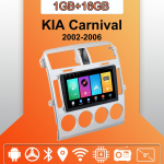 Android Carplay autoraadio KIA Carnival 2002-2006 multimeediumipleieri peakomplekti stereo GPS-navigatsioon BT WIFI 2+32GB 1+16GB