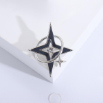 H&otilde;beehted Hexagram pross Mitmek&uuml;lgne temperament R&otilde;ivad Aksessuaarid Riietus Korsage