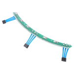 Elektrilise t&otilde;ukeratta mootori saalianduri tr&uuml;kkplaadi plaadi varuosad elektrilise rolleri jaoks mitmev&auml;rviline