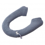 WC-poti padi Pehme mugava nupuga kujundusega WC-istme kate Pestav korduvkasutatav tualettpadi vannituppa tumehall v&auml;rv