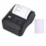 Aibecy kaasaskantav juhtmevaba BT 58 mm 2 tolline termiline vastuv&otilde;tuprinter Mini USB arve POS mobiilne printer must