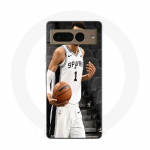 Coque Maniacase pour Google Pixel 7 Pro Victor Wembanyama San Antonio Spurs n&deg;1