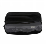 Stiilne &uuml;hev&auml;rviline pliiatsi&uuml;mbris Lihtne l&auml;bipaistev pliiatsikott, suure mahutavusega kirjatarvete organiseerimiskott Koolitarbed sinine