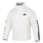 Adidas Spordiklassikaline Soe Seisukrae Puhverjakk Meeste Jakk Hall JG5925 S white