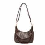 Vintage &Otilde;lakott Pehme Nahk Naiste &Uuml;hev&auml;rviline Pendelkott Small must