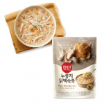 Madalaim hind CJ Hetbahn Korea putru seeria 420g abalone / Nurungji kana / Seene-k&ouml;&ouml;giviljad / Korea veiseliha / Magus k&otilde;rvits / Roheliste ubade kana Nurungji chicken 420g