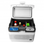 12V/240V 60W kaasaskantav minik&uuml;lmik autok&auml;mpingu kodu k&uuml;lmik jahuti 12L /soojem 2 laadimisviisiga k&auml;epidemega