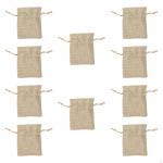 10 t&uuml;kki kotiriie ehete hoiukott Favor kotid Rustikaalne kingipael 13cmx18cm