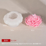 Lotose aroomiteraapia k&uuml;&uuml;nla silikoonvormi simulatsiooniga lilleautole paigaldatav l&otilde;hnaaine kivivorm Lootose lambi k&uuml;&uuml;nla kaunistuse vorm