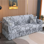 Seeliku stiil Lihtne ja kaasaegne Four Seasons universaalne seelikudiivani kate Elastne k&otilde;ikeh&otilde;lmav libisemiskindel diivani kate 2 Seat