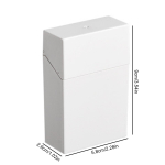 Valge klappkaanega korraldaja Idol Lomo kaardi hoiukast Toploader fotokaart Ehted Kirjatarbed Mitmes suuruses hoiustamise kaasaskantav &uuml;mbris