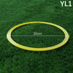 30Cm 40Cm Jalgpalli treeningring Ring Kiirus Agility Treeningring Jalgpall Kiirus Agility Treeningring J&otilde;usaal Sport Agility Ring 30cm kollane