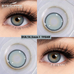 EYESHARE New Color Contact Lenses 1 Pair Fashionable Blue Annual Lenses Gray Natural Color Contact Lenses Green Lenses Color Beauty Lenses