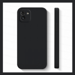 Samsung Galaxy A03 &uuml;mbrisele Samsung A03S A12 A13 A53 A52 M52 M32 A03 s&uuml;damiku kate vedel silikoon p&otilde;rutuskindel tagakaas Samsung A03 A03 must