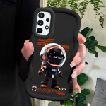 V&auml;rvitud mustriga Big Wave Edge pehmest silikoonmaterjalist Macaron telefoni&uuml;mbris, p&otilde;rutuskindel kaitsev kummist korpus Samsung Xiaomi Poco Redmi jaoks Samsung A52S 5G roosa