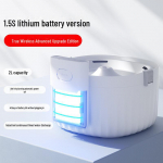 Traadita roostevabast terasest lemmikloomade joogipurskkaev koos intelligentse tsirkuleeriva vees&uuml;steemiga kassidele ja koertele 5000 mAh lithium battery version; 2L