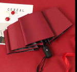 Automaatne vihma- ja p&auml;ikesevari, musta kattega p&auml;ikesevari UV-vastane 3 kokkuklapitav tuulekindel auto luksuslik suur tuulekindel naiste meeste 8 ribi