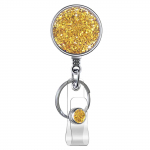 Uus disain 1-osaline metallist s&auml;delev sisset&otilde;mmatav &otilde;e m&auml;rgirull arsti tudengi &otilde;petaja ID-kaardi hoidja v&otilde;tmehoidjad kaelapael sinine