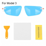 Tesla Model 3/Y tahavaatepeegli vihmakindel kile uduvastasele kaugtulede pimestamisvastasele kleebisele autotarvikutele