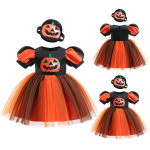 Halloweeni beebit&uuml;drukute kleit, tr&uuml;kitud kleit, n&otilde;ia rollim&auml;ng, Cosplay kost&uuml;&uuml;m, maskeraadi kost&uuml;&uuml;m 80 must