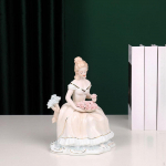 Keraamiline Skulptuur T&uuml;druku Kuju Kingitus K&auml;sit&ouml;&ouml; Kollektsioneeritav Dekoratiivne Kunstiteos Lauakaunistus Figuriin