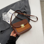 Kontrastv&auml;rvi Naiste Miniruudukujulised Kotid Trendikas Klappdisain Mitmek&uuml;lgne Crossbody Kott Korea Mood Daami K&auml;ekotid black