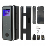 2,4-tolline nutikas s&otilde;rmej&auml;ljelukk v&otilde;tmeta parooliga kaugjuhtimispuldi ukse juurdep&auml;&auml;su kontrolllukk