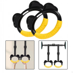 2 t&uuml;kki v&otilde;imlemisr&otilde;ngaste harjutus lastele Professionaalne multifunktsionaalne treening ONlY Gymnastic Rings