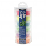Assortiment P&acirc;te &agrave; modeler autodurcissante Silk Clay - Fluo - 6 pcs