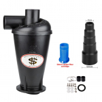 4. p&otilde;lvkonna 50t33f ts&uuml;klontolmukollektor kaevandamiseks, ehituseks, puidut&ouml;&ouml;tlemiseks ja keskkonnakaitseks SN50T33f + five-layer adapter + filter cartridge