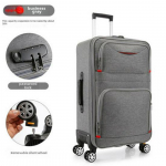 Suure mahutavusega Oxfordi riidest k&auml;rukohver universaalsete rataste ja paroolilukuga meestele ja naistele 20-inch [Carry-on]