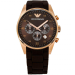 Emporio Armani AR5890 Chronograph Brown meeste k&auml;ekell