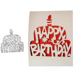 Isetehtud kook Palju &otilde;nne s&uuml;nnip&auml;evaks Kombinatsioon Metallist Reljeeftr&uuml;kk S&uuml;sinikterasest Stantsl&otilde;ikamine Paberi Vorm S&ouml;&ouml;vitus L&otilde;ikestants One Size h&otilde;be