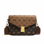 2025 Uus Luksuslik Moekas Tr&uuml;kitud Naiste &Uuml;he &Otilde;laga K&auml;eshoitav Kott Kuum M&uuml;&uuml;k V&auml;ike Ruudukujuline Kott Mitmek&uuml;lgne Kvaliteetne Ristkott khaki