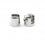 4 tk 6-8 mm klaasist kronsteinid tsink-kroomsulamist riiulihoidiku tugiklamber
